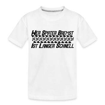 Car Motor Sport Screwdriver Hobby Car Racing - Kids' Premium Organic T-Shirt - white - Front