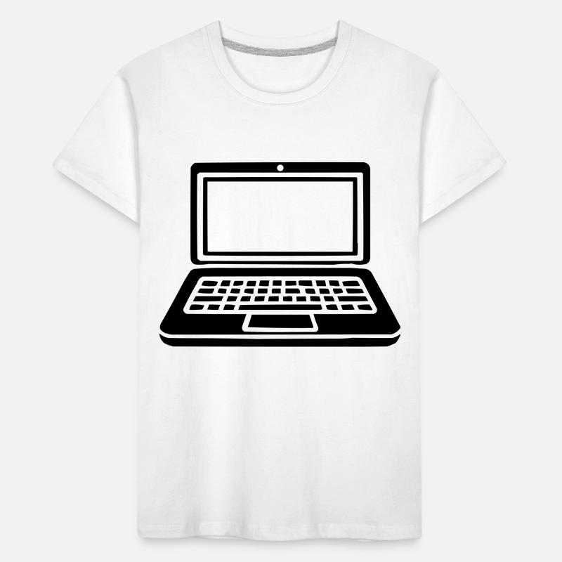 bærbar computer Børne premium T-shirt økologisk