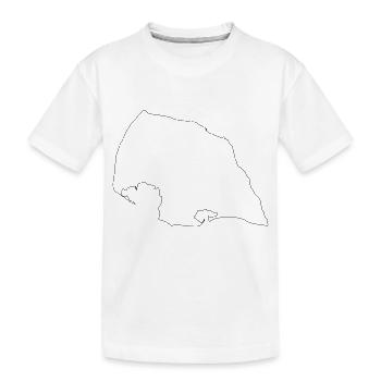 Fehmarn - Kinder Premium Bio T-Shirt - Weiß - Vorne