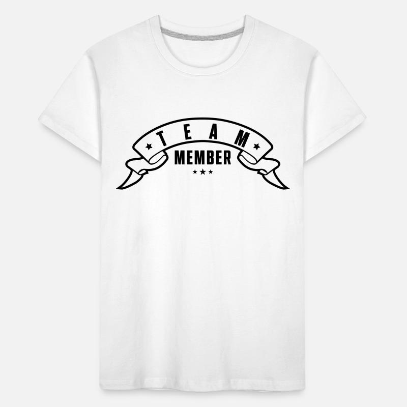 Membre de l’équipe 1 T-shirt bio Premium Enfant