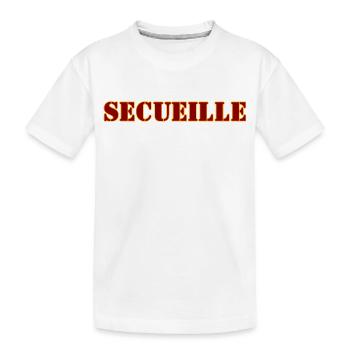 SECUEILLE - T-shirt bio Premium Enfant - blanc - Devant