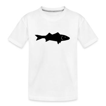 poisson - T-shirt bio Premium Enfant - blanc - Devant
