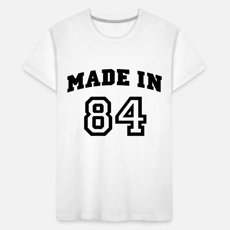 mp_madein84a Kids' Premium Organic T-Shirt