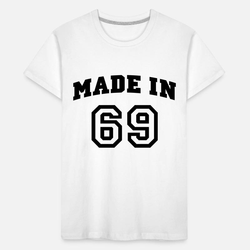 mp_madein69a Kids' Premium Organic T-Shirt