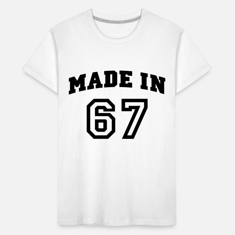 mp_madein67a Kids' Premium Organic T-Shirt