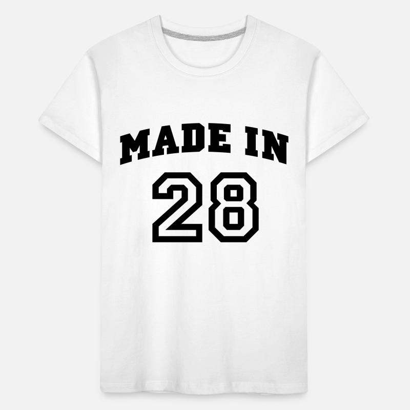 mp_madein28a Kids' Premium Organic T-Shirt