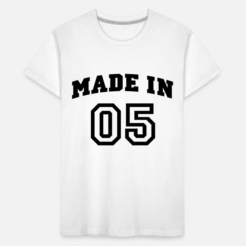 mp_madein05a Kids' Premium Organic T-Shirt
