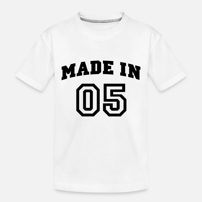 mp_madein05a - T-shirt bio Premium Enfant - blanc