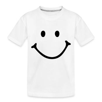 smile - T-shirt bio Premium Enfant - blanc - Devant