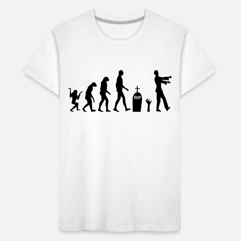 Zombie Evolution 2 T-shirt bio Premium Enfant