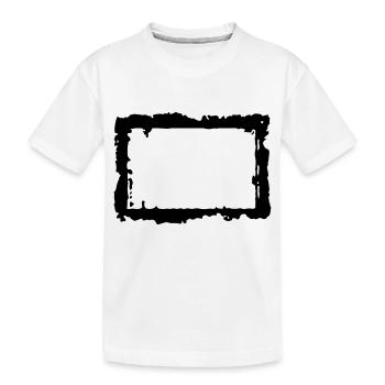 frame_4_vec_1 de - Kinder Premium Bio T-Shirt - Weiß - Vorne