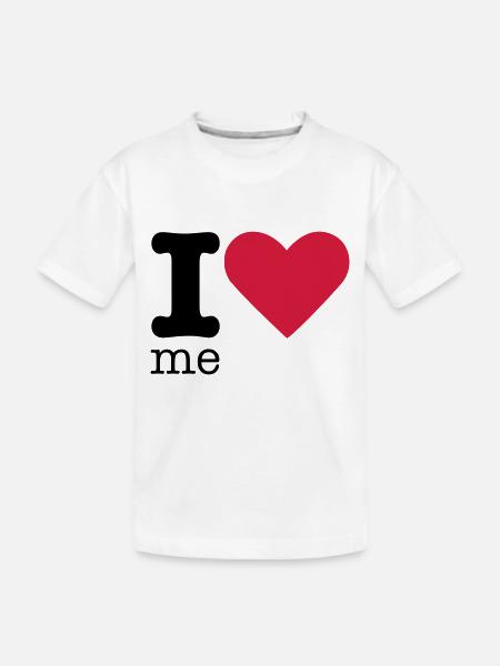 I Love Me - T-shirt bio Premium Enfant - blanc