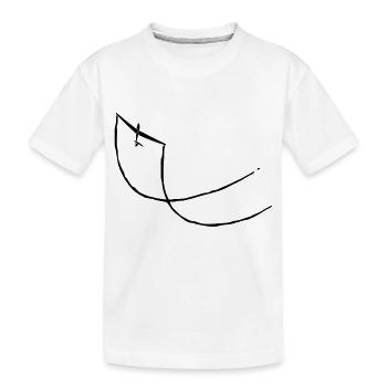vol à voile - T-shirt bio Premium Enfant - blanc - Devant