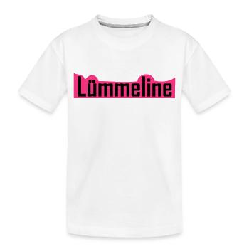 Luemmeline - Kinder Premium Bio T-Shirt - Weiß - Vorne