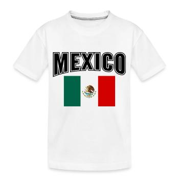 Mexico - Kids' Premium Organic T-Shirt - white - Front