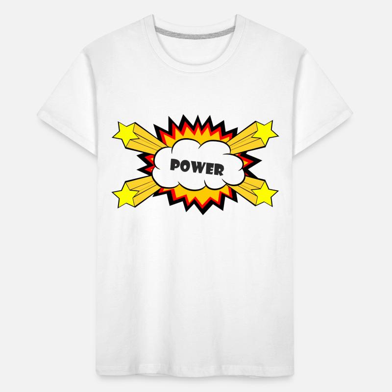 Puissance Comic Explosion T-shirt bio Premium Enfant