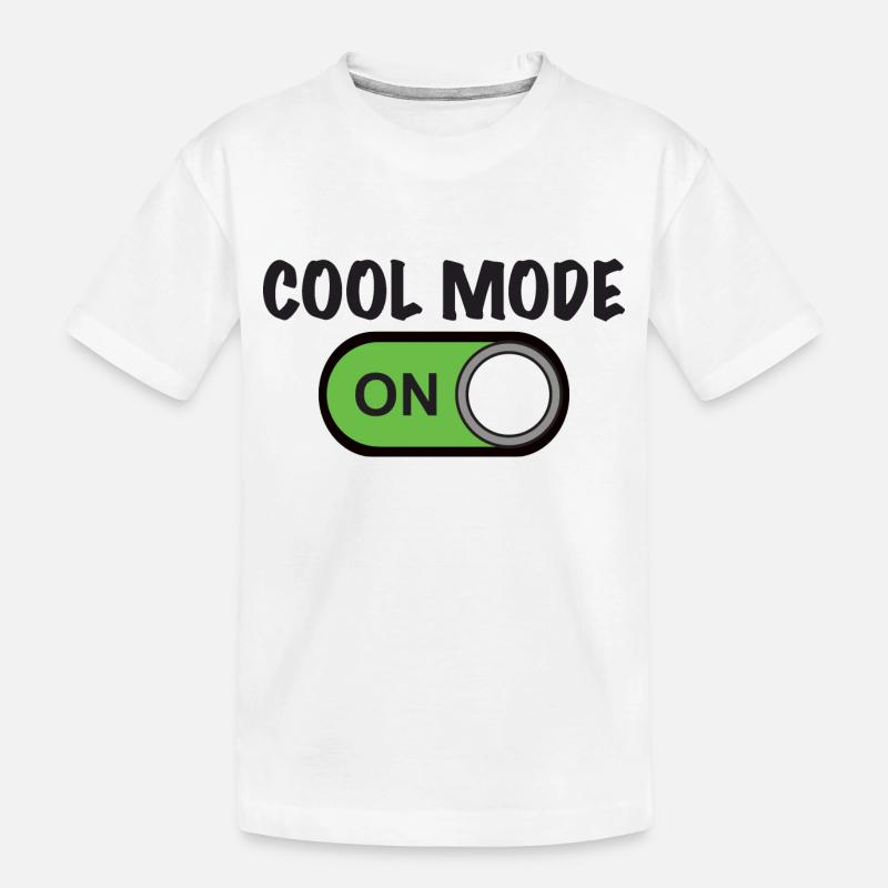 MODE COOL ON - T-shirt bio Premium Enfant - blanc