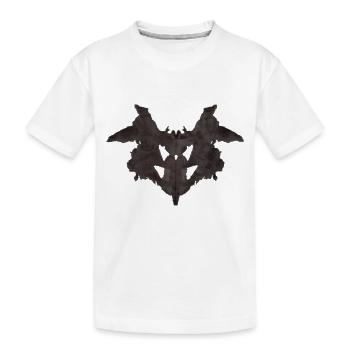Artichok thème Rorschach test n ° 01 - Kids' Premium Organic T-Shirt - white - Front