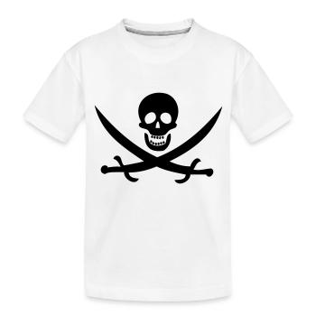 Pirate - T-shirt bio Premium Enfant - blanc - Devant