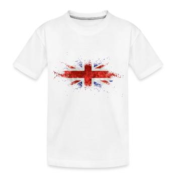Great Britain - Kids' Premium Organic T-Shirt - white - Front