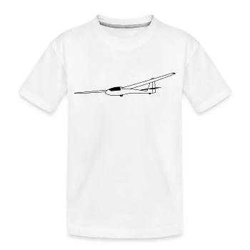 asw15 - Kinder Premium Bio T-Shirt - Weiß - Vorne