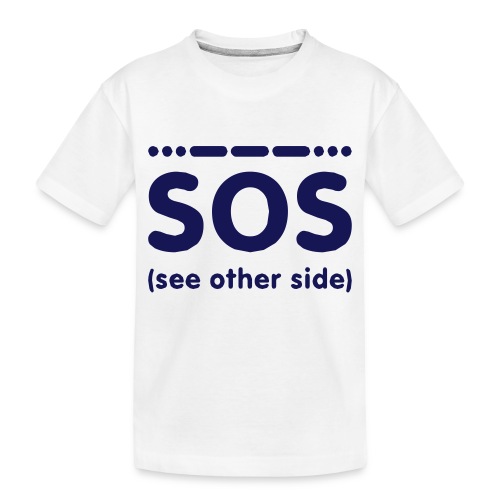 SOS - Kinderen premium biologisch T-shirt