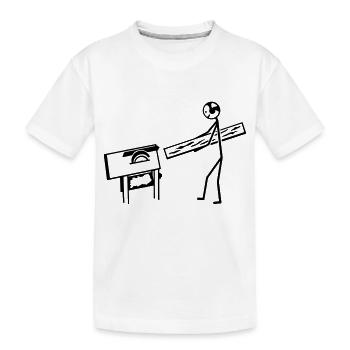 Schreiner Tischler - Kinder Premium Bio T-Shirt - Weiß - Vorne