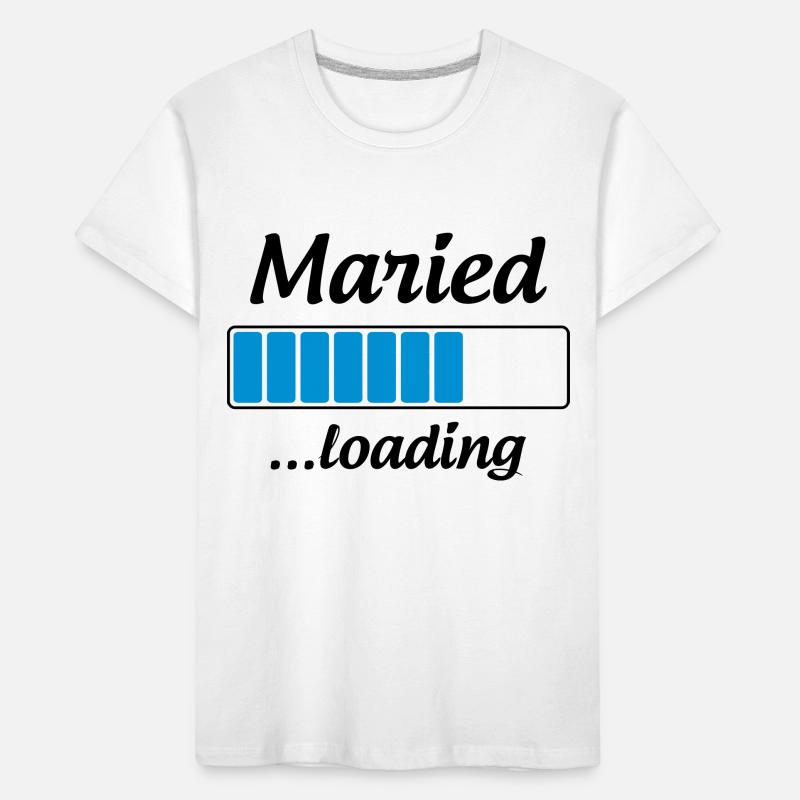 Maried ...loading - Wedding Kinder Premium Bio T-Shirt
