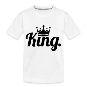 Roi - T-shirt bio Premium Enfant - blanc - Devant