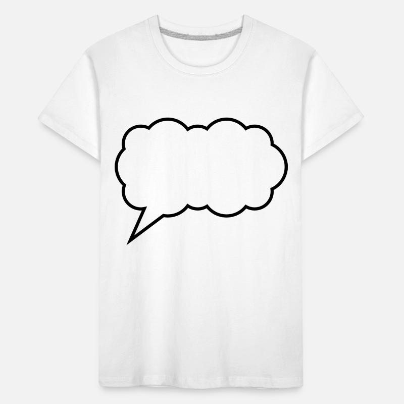 cloud bubble Kids' Premium Organic T-Shirt