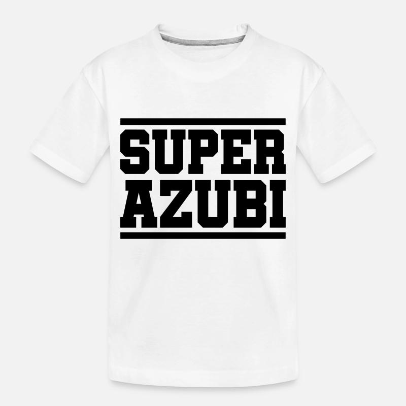 super azubi - Kinder Premium Bio T-Shirt - Weiß