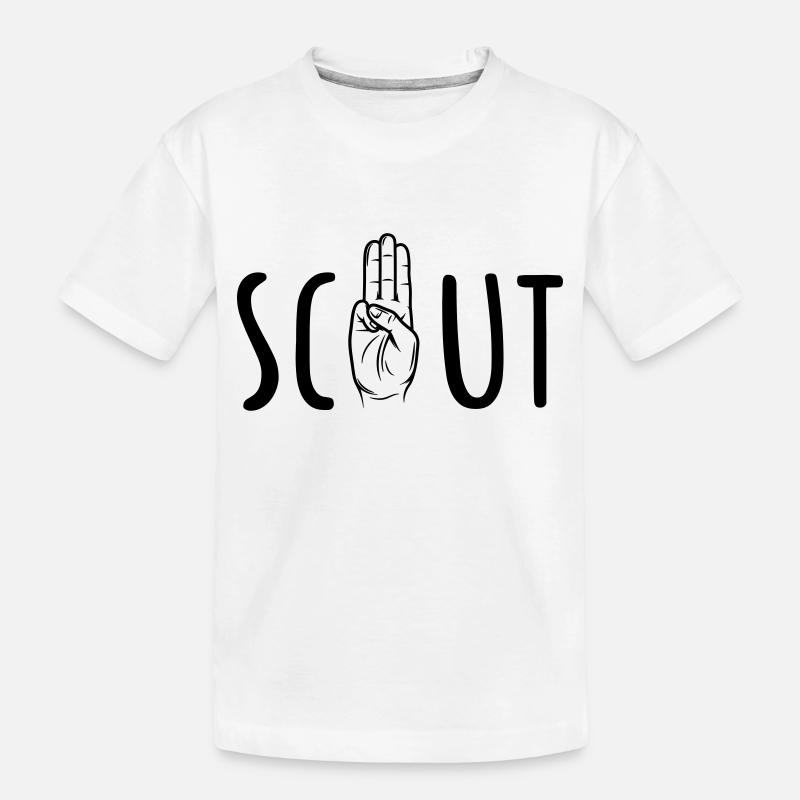 Scout / Scoutisme - T-shirt bio Premium Enfant - blanc