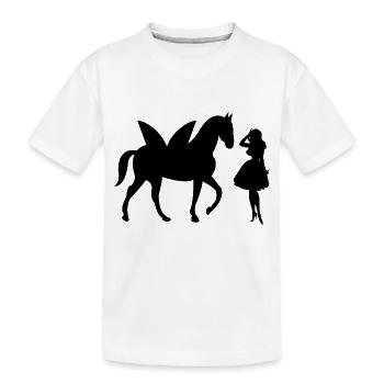 Cheval - T-shirt bio Premium Enfant - blanc - Devant