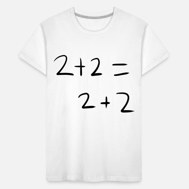 Mathematics Math Kids' Premium Organic T-Shirt