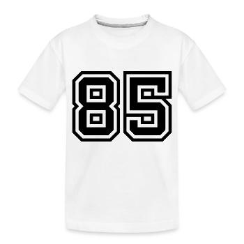Symbole numérique 85 - T-shirt bio Premium Enfant - blanc - Devant