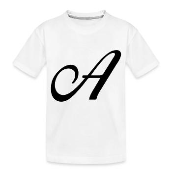 A - T-shirt bio Premium Enfant - blanc - Devant