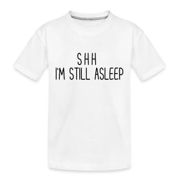 Je dors encore - T-shirt bio Premium Enfant - blanc - Devant