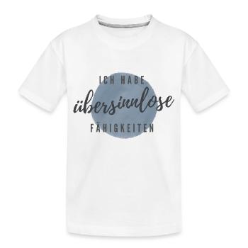 Talentfrei Talentförderung Personal Coaching - Kinder Premium Bio T-Shirt - Weiß - Vorne