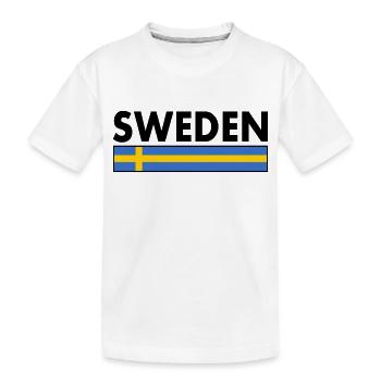 Suède - T-shirt bio Premium Enfant - blanc - Devant