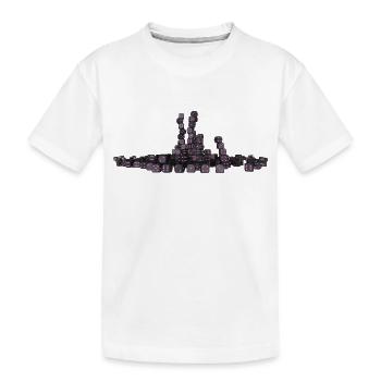 Spieltag - Kinder Premium Bio T-Shirt - Weiß - Vorne