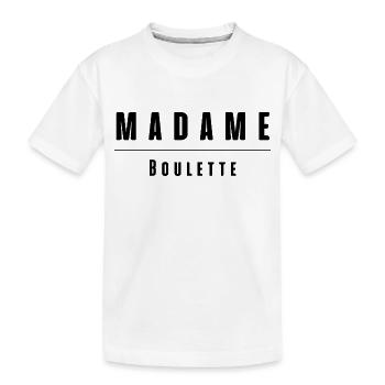 madame boulette - T-shirt bio Premium Enfant - blanc - Devant