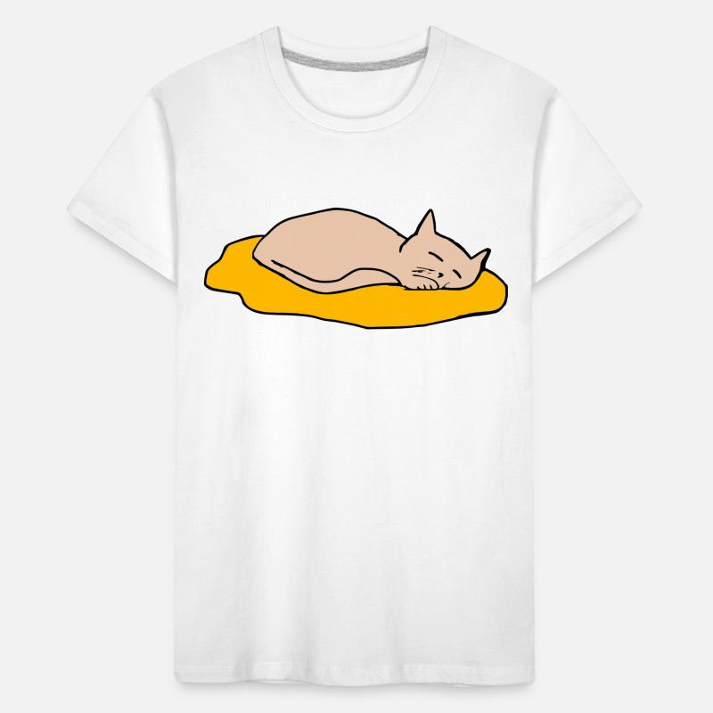 Cat Kids' Premium Organic T-Shirt