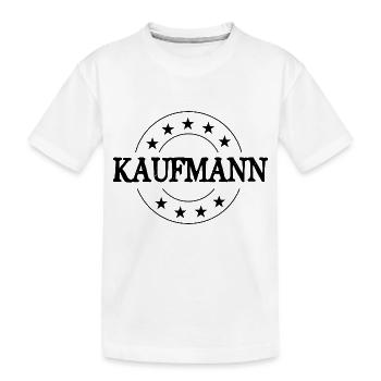 Kaufmann Beruf - Kinder Premium Bio T-Shirt - Weiß - Vorne