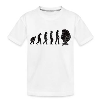 Surf Kitesurfer Windsurfer Windsurfer Windsurfing Cadeau - T-shirt bio Premium Enfant - blanc - Devant