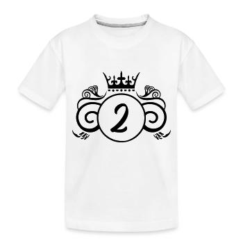 Coat of arms 2 - Kids' Premium Organic T-Shirt - white - Front