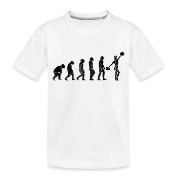 Cheerleader Cheerleading Cheerleader Gift - Kids' Premium Organic T-Shirt - white - Front