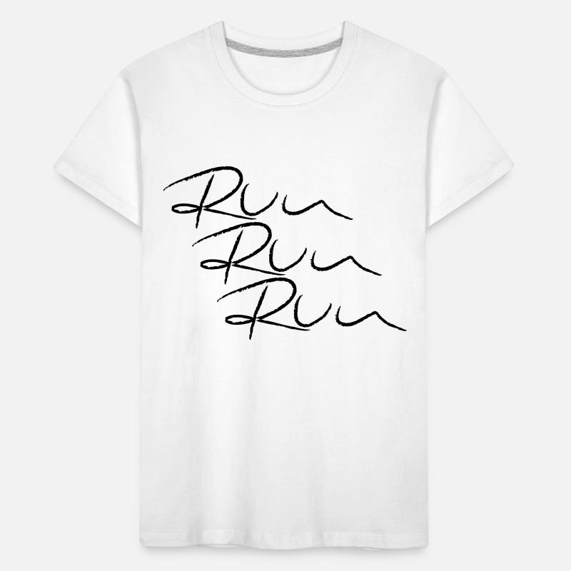 Courir! Courir! Courir! T-shirt bio Premium Enfant