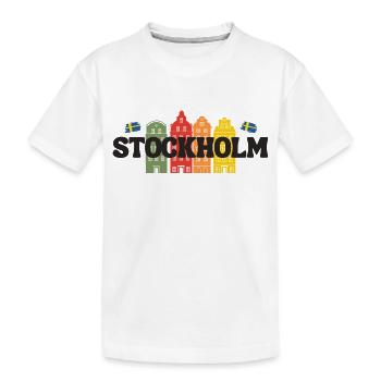 Stockholm - T-shirt bio Premium Enfant - blanc - Devant