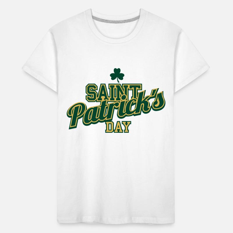 Fête de la Saint-Patrick T-shirt bio Premium Enfant