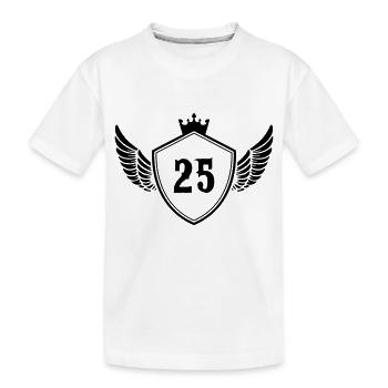Armoiries 25 - T-shirt bio Premium Enfant - blanc - Devant